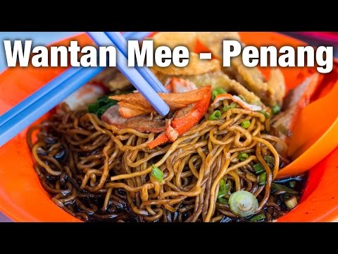 Penang Wantan Mee at Lebuh Acheh Wantan Mee