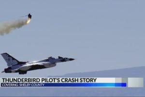 Retired USAF pilot shares story of near-death experience in plane crash