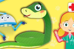 Sally The Snake Visits Dr Poppy's Pet Rescue | Animals For Toddlers