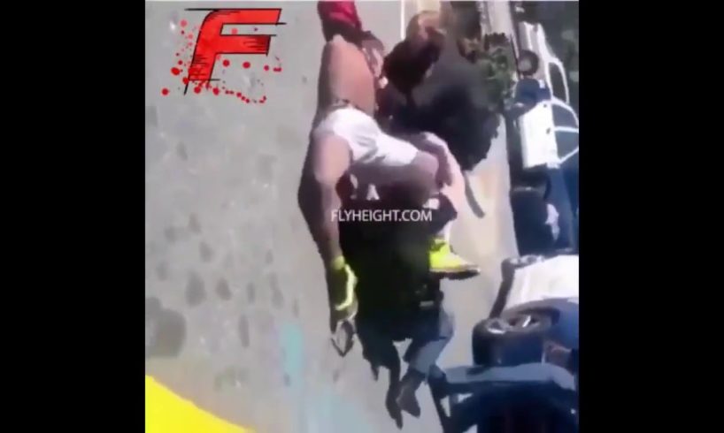 Street Fight Compilation #2   Fights & Knockouts hood fight