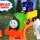 THOMAS THE TRAIN PERCY AND JAMES HEAD OUT TO RESCUE ANIMALS FROM TOWN