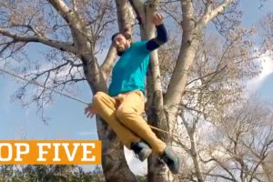 TOP FIVE: Flatland BMX, Slackline & Cardistry | PEOPLE ARE AWESOME 2017