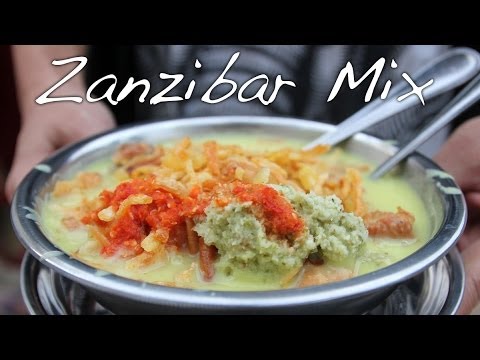 Zanzibar Mix and other Indian Tanzanian Street Food Snacks