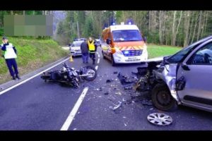 the horrible compilation of motorcycle accidents, do not hesitate to watch this video