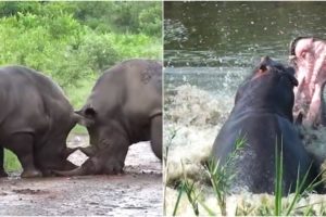 10 Incredible Wild Animal Fights Caught On Camera