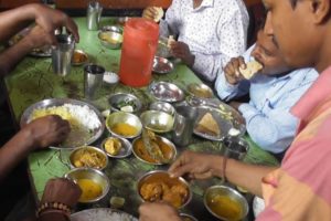 Adarsha Hindu Hotel - Mache Vate BengalI - Rice Plate Starts @ 30 rs - Kolkata Street Food