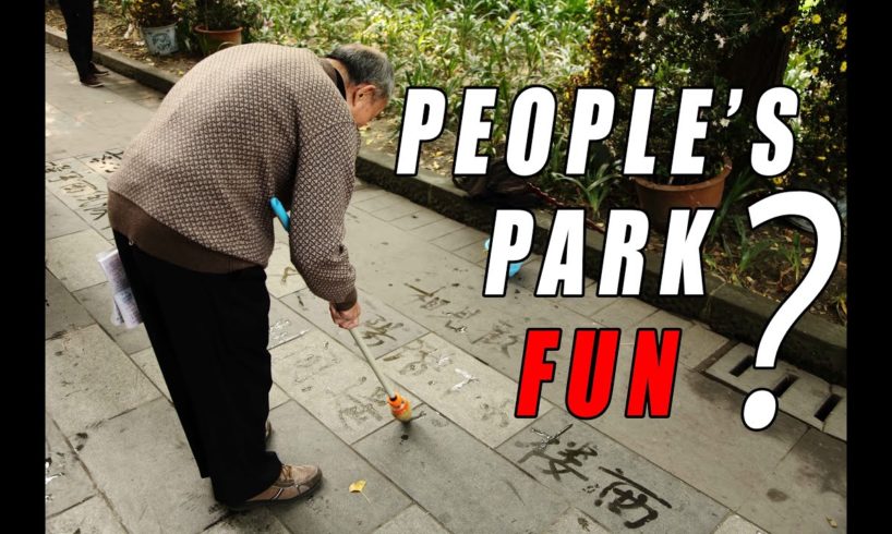 Chengdu, What To Do? Fun At People's Park!