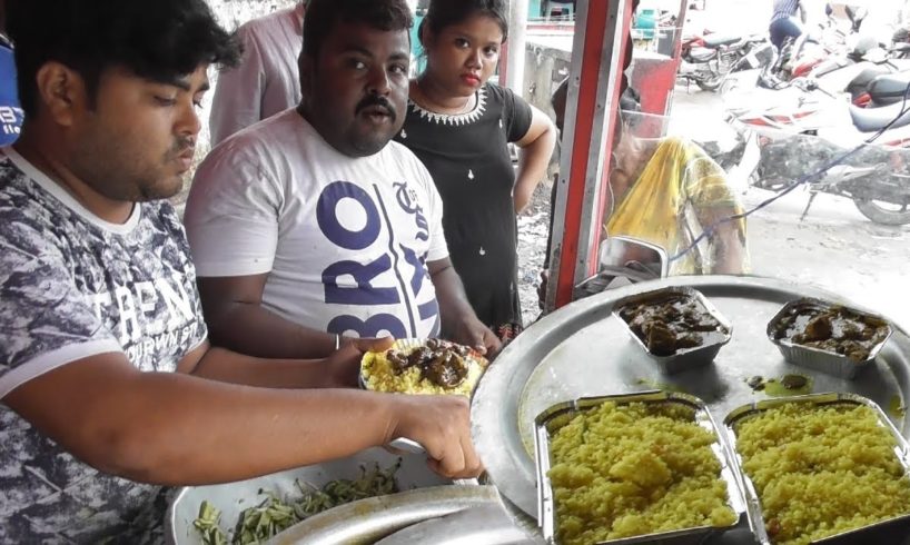 Dad & Two Brothers Maintained All - Mantu Dar Biryani - Fried Rice with Duck Curry @ 150 rs Plate