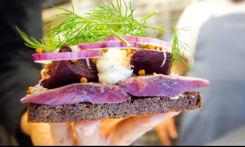 Denmark Food - BEST SMØRREBRØD + Lunch at 800 Year Old Castle!