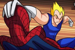 Dragon Ball Z VS Marvel Superheroes - What If Battle [ DBZ Parody ]