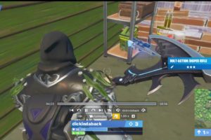 FORTNITE near death fall early in game but still 7 kills for DICKINDABACK