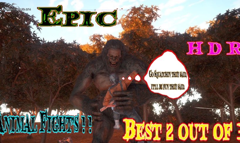 Far Cry 5 Animal Fights Best 2 Out of 3