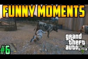 Gta 5: Funny Gameplay Moments! (Epic Fails, Deaths, Animals, Fights, Cheats, Cars, & More!) #6