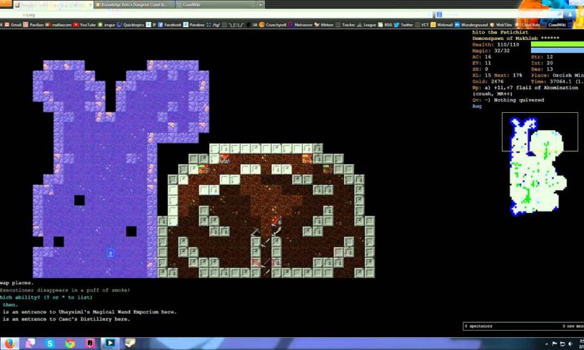 Hito Plays Dungeon Crawl: Stone Soup 10 - Plant Hate Crimes, Animal Fights