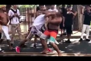 INSANE HOOD FIGHT CLIPS