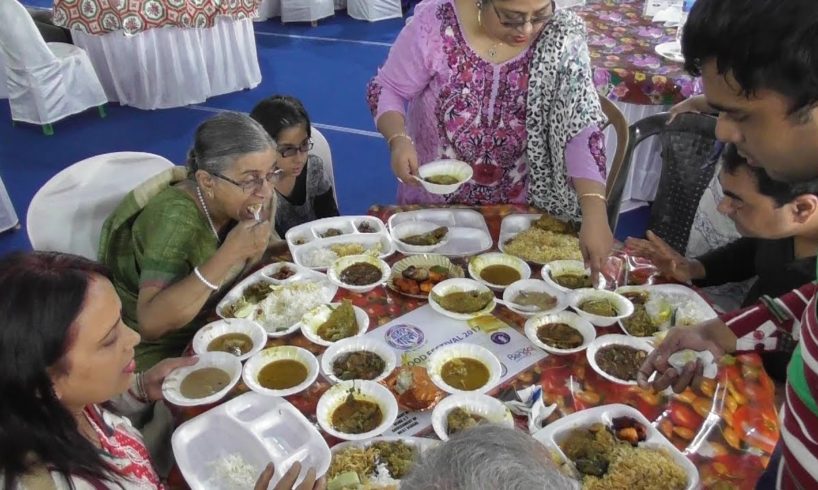Kolkata Indian People Enjoying Food at Ahare Bangla Food Festival 2017 | Varieties Food Stall Part 2