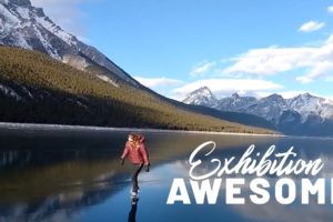 Man vs. Nature: Ice Skating on a Lake, Surfing & More | Exhibition Awesome