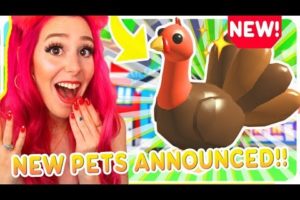 NEW ADOPT ME PETS! New Adopt Me Turkey Pet - Farm Egg Adopt Me Update (Roblox)