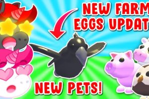 NEW LEGENDARY PETS In Adopt Me!  NEW Farm Eggs Update (Roblox)