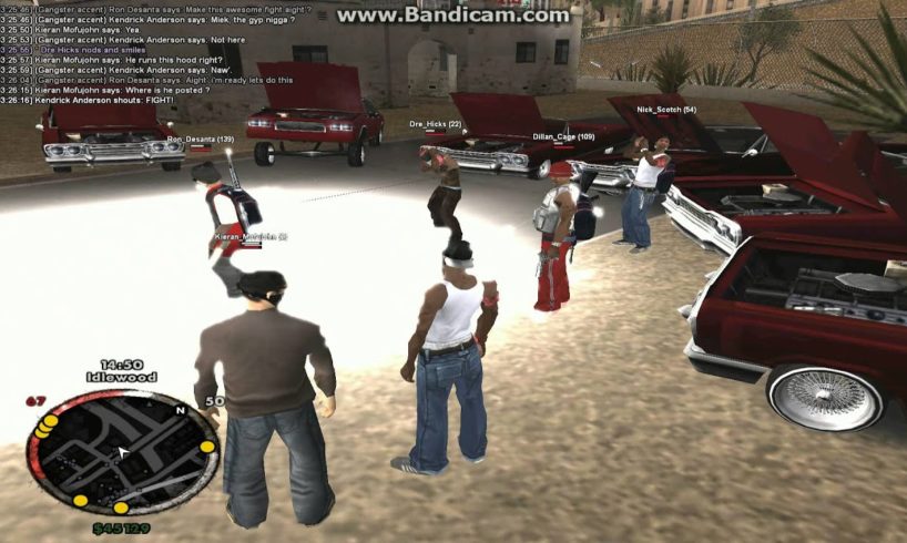 [NGRP] - 25th Piru Park Bloods - Hood fights