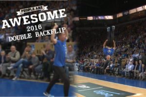PEOPLE ARE AWESOME 2016 | DOUBLE BACKFLIP ON FLAT GROUND!