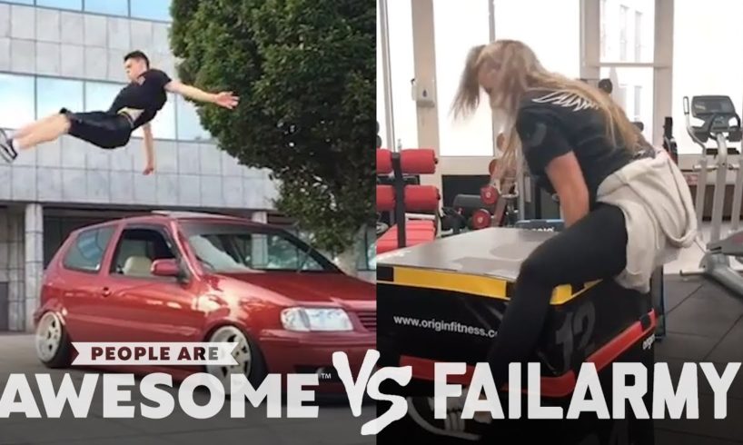 Parkour, Skateboarding & More | People Are Awesome vs. FailArmy