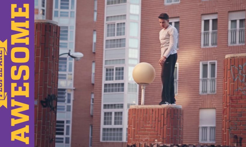 People are Awesome: Cosmin Marius (Parkour)