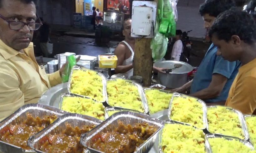 Pulao Biryani with Mutton Kasha (130 rs)/Chicken Kasha (100 rs) -Best Dinner in Agartala Tripura