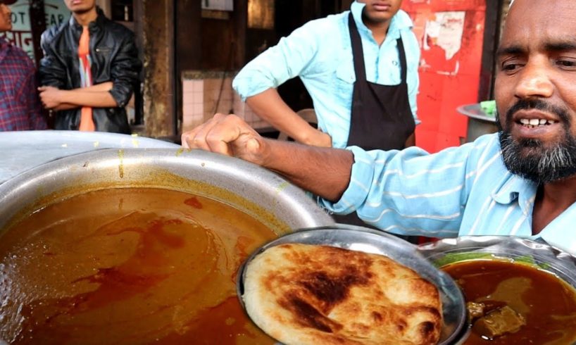 Raheem Hotel Lucknow - Mutton Nihari with Sheermal Paratha - Tasty Combination