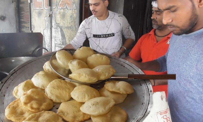 Sabri Bhatura Shop | Best Punjabi Breakfast | Bhature /Chole Rice /Nutri Rice - Indian Street Food