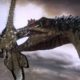 Spinosaurus fishes for prey | Planet Dinosaur | BBC