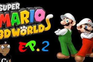 Super Mario 3D World  - Part 2  - Near Deaths [Wii U]