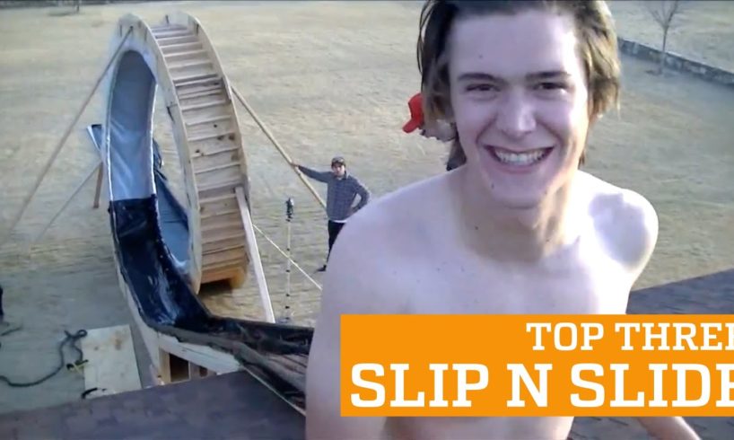 TOP THREE SLIP N SLIDES | PEOPLE ARE AWESOME