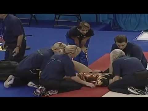 Terrible!!! The worst injuries and falls in Olympic gymnastics