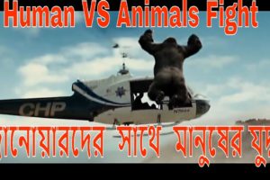 Top 5 Human VS Animals Fight । Short action videos । জনপ্রিয় ৫ টি মানুষের সাথে জানোয়ারের যুদ্ধ ।