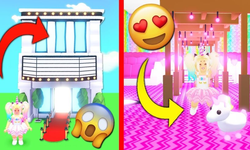 Turning The NEW Hollywood Mansion Into A PET ADOPTION Center In Adopt Me! (Roblox)