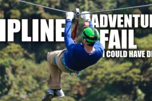 Zipline Adventure Fail. I Could Have Died!