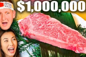 $1,000,000 Japanese Kobe Beef Factory!!! MOST EXPENSIVE Beef in the World!!!