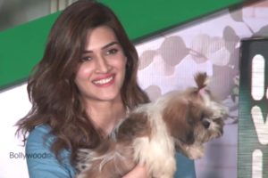 Kriti Sanon's MOST ADORABLE CUTE MOMENTS With Little Puppies