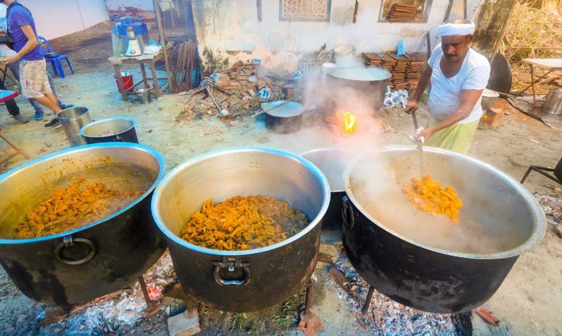 Biryani for 2,000!! | HUGE INDIAN FOOD Celebration - Malabar Coast, Kerala, India!