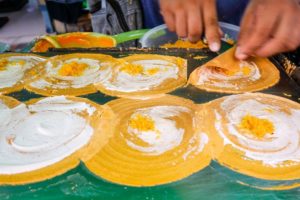 Cambodian Street Food at RUSSIAN MARKET - Snacks and Seafood in Phnom, Penh, Cambodia!