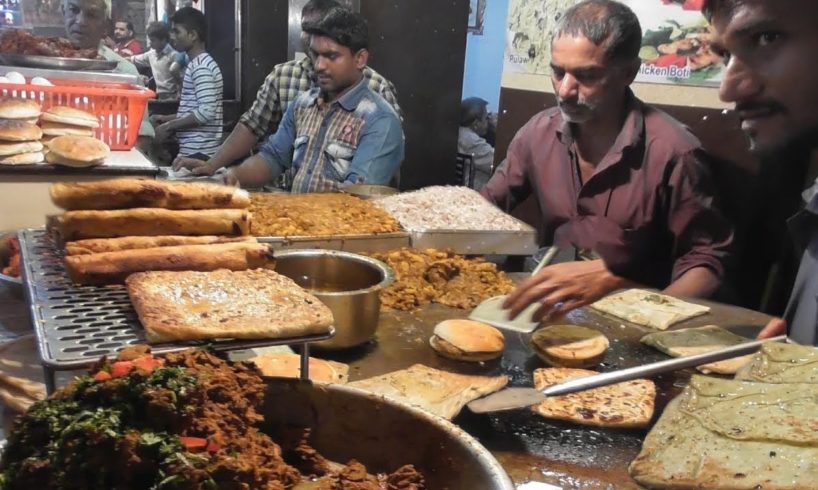 Crazy Fast Food in Mumbai - Hundreds Baida Roti /Mutton Roll Finished within an Hour
