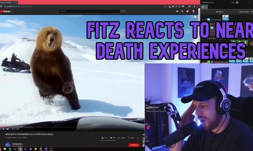 FITZ reacts to NEAR DEATH MOMENTS -twitch clips