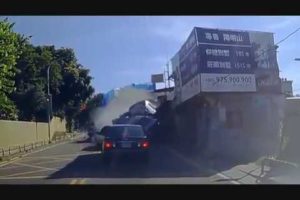 Horror  car crash dash cam  #2 2019