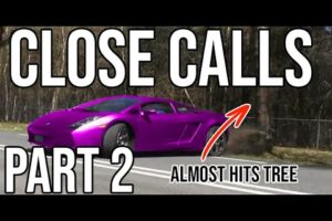 INSANE CLOSE CALL COMPILATION (PART 2) (MORE NEAR CRASHES, MORE CRAZY DRIVING)