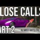 INSANE CLOSE CALL COMPILATION (PART 2) (MORE NEAR CRASHES, MORE CRAZY DRIVING)