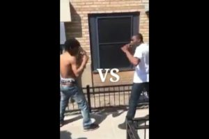 INSANE HOOD FIGHT with street fighter style sound effects