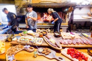 Insane Food in Romania - GIGANTIC MEDIEVAL BBQ + Mangalica Hairy Pig!