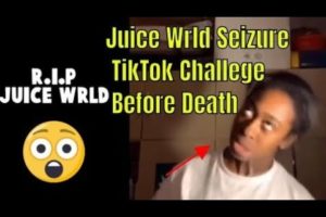 Juice Wrld) Tik Tok Challenge.Predicts His Death A Month Ago very demonic?this is some devil sh*t!