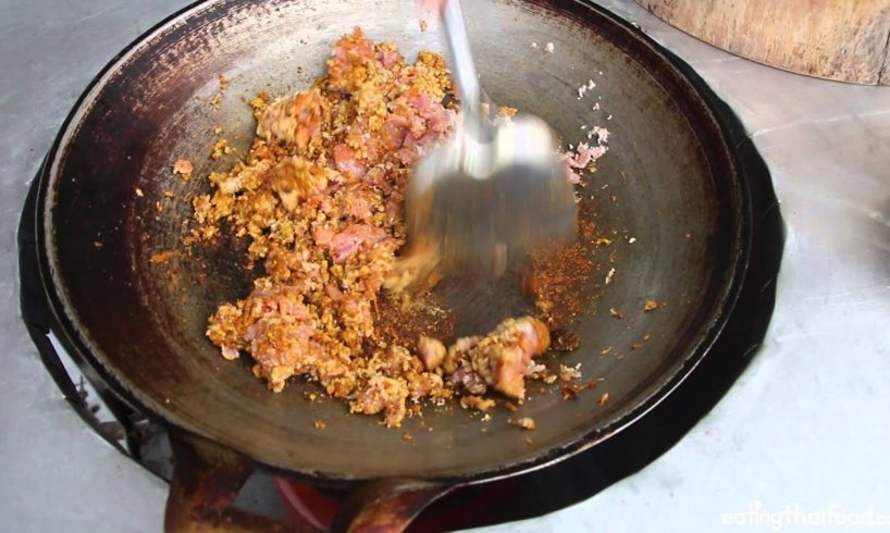 Khua Kling Recipe (วิธีทำคั่วกลิ้งหมู) - Delicious Thai Dry Meat Curry